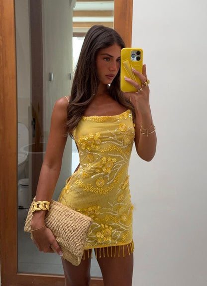 Sexy Backless Summer A Line Straps Beaded Sequin Tulle Short Homecoming Dress Vacation Dress SH6001