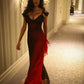 Sexy A Line Straps Ombre Grape Purple Chiffon Long Prom Dress  SH1155