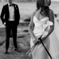 Elegant Mermaid Sweetheart Neck White Satin Long Sweep Wedding Dress SH4854