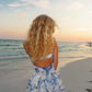 Classic Blue Floral Prom Dresses Long Evening Gown  SH962