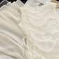 Simple A Line Round Neck Light Apricot Lace Chiffon Party Dress Outfits SH4259