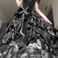 Stunning Ball Gown Off the Shoulder Appliuqes Bow Black Ombre Organza Satin Graduation Ball Gown 18th Birthday Dress SH4985