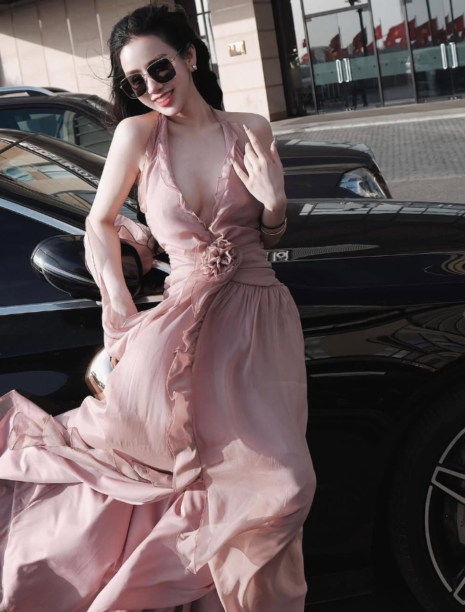 Simple White A Line V Neck Chiffon Open Back Long Prom Dress Date Dress SH4677