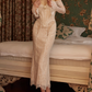 Elegant Sheath Long Sleeve Lace Prom Dress Party Dress Birthday Dress SH3753