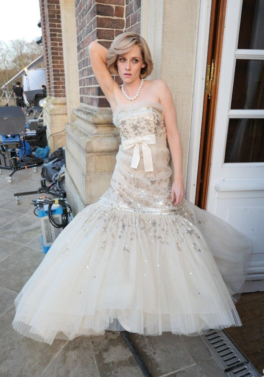 Stunning Mermaid Strapless Sequin Tulle Long Evening Dress Prom Dress SH3938