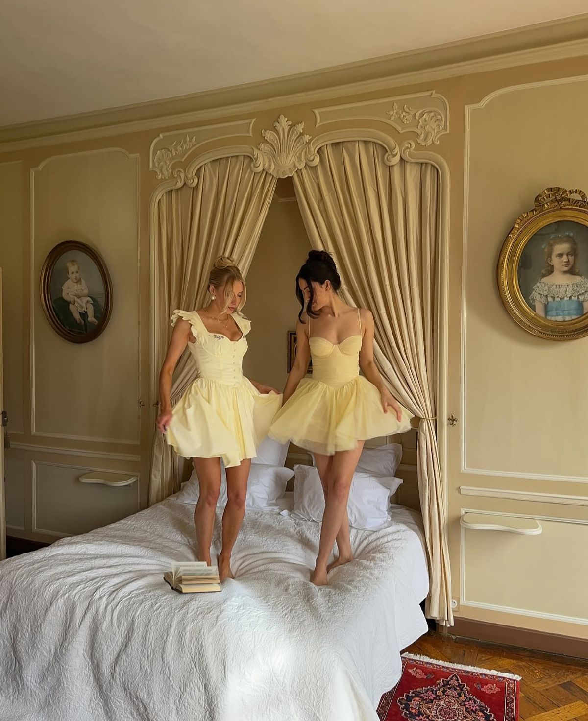 Sweety Yellow A Line Straps Tulle Short Prom Dress Homecoming Dress Outfits SH6723