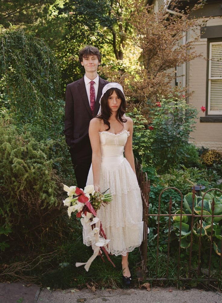 Cute A Line Sweetheart Neck Layered Ivory Lace Prom Dress Wedding Dress SH7272