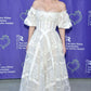 Pretty White A Line Puff Lace Tulle Wedding Dress Party Dress Evening Dress SH3603