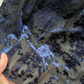 Vintage Sheath Spaghetti Strap Dark Blue Lace Velvet Prom Dress Evening Dress SH6076