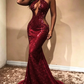 Halter Open Back Long Prom Dresses Cheap Shiny Beads Crystals Illusion Mermaid Formal Gowns R0001