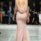 Burgundy Mermaid Evening Dress Long Prom Dress  SH1186