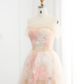 Dreamy A Line Off the Shoulder 3D Flower Tulle Prom Dress Evening Dress SH2379