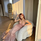 Pink Princess A Line Sweetheart Neck Tulle Lace Long Prom Dress Party Dress Birthday Dress SH3755