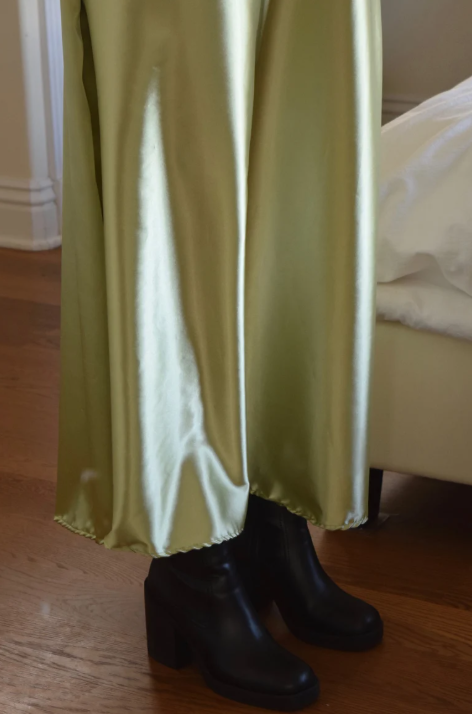 Vintage Style Sage Green Long Prom Dress Sexy Party Dress SH1366