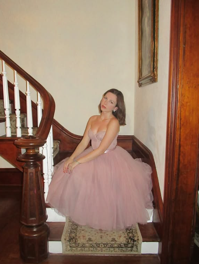 Simple Pink A Line Sweetheart Neck Corset Tulle Prom Dress Birthday Dress SH4868