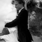 Elegant Mermaid Sweetheart Neck White Satin Long Sweep Wedding Dress SH4854