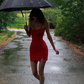 Sexy Sheath Spaghetti Strap Red Satin Mini Homecoming Dress Birthday Dress SH3945