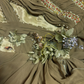 Vintage Dreamy Green A Line Strap Beaded Floral Chiffon Prom Dress Evening Dress Formal Dress SH3705