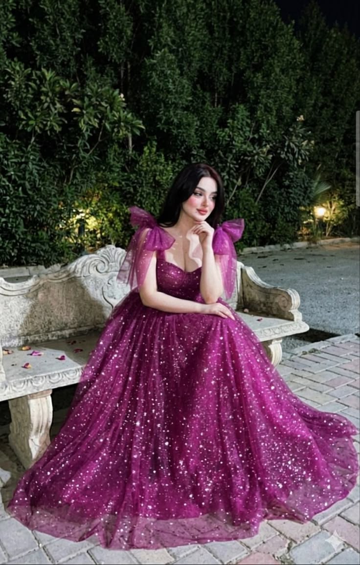 Jewel Cerise A Line Spaghetti Straps Sequin Tulle Long Prom Dress Date Dress SH7014