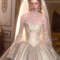 Princess Ball Gown Strapless Lace Appliques Satin Prom Dress 18th Birthday Dress Wedding Dress SH3897