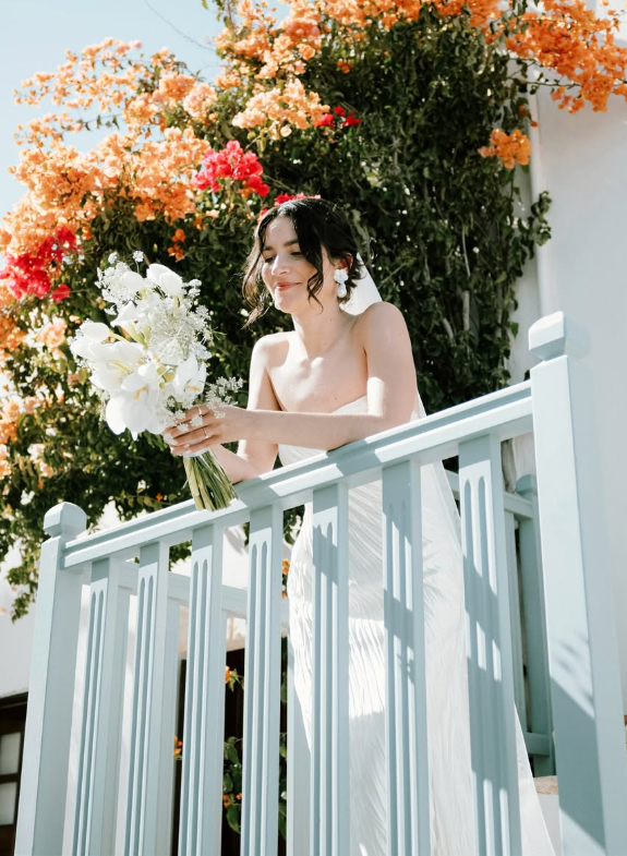 Elegant A Line Sweetheart Neck Pleated Ivory Satin Long Wedding Dress SH8254