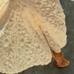 Two Piece Mermaid Spaghetti Strap Ivory Lace Prom Dress Evening Dress SH8517
