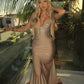 Sexy Prom Dresses Inspiration Mermaid Spaghetti Strap Champagne Semi Formal Party Dress For Teens High Schools SH6410