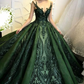 Sequin sparkly off the shoulder ball gown wedding/prom dress  cg6361