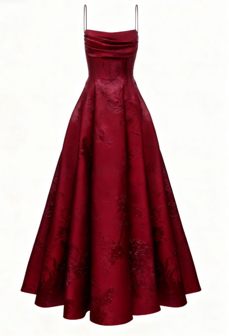 Long Spaghetti Straps A-line Green Prom Dresses, Long Prom Dresses SH382