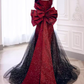 Elegant Off The Shoulder Mermaid Long Evenuing Dress Burgundy Prom Dress SH1199