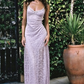 Elegant Green Lace Long Prom Dress Evening Gown SH1226