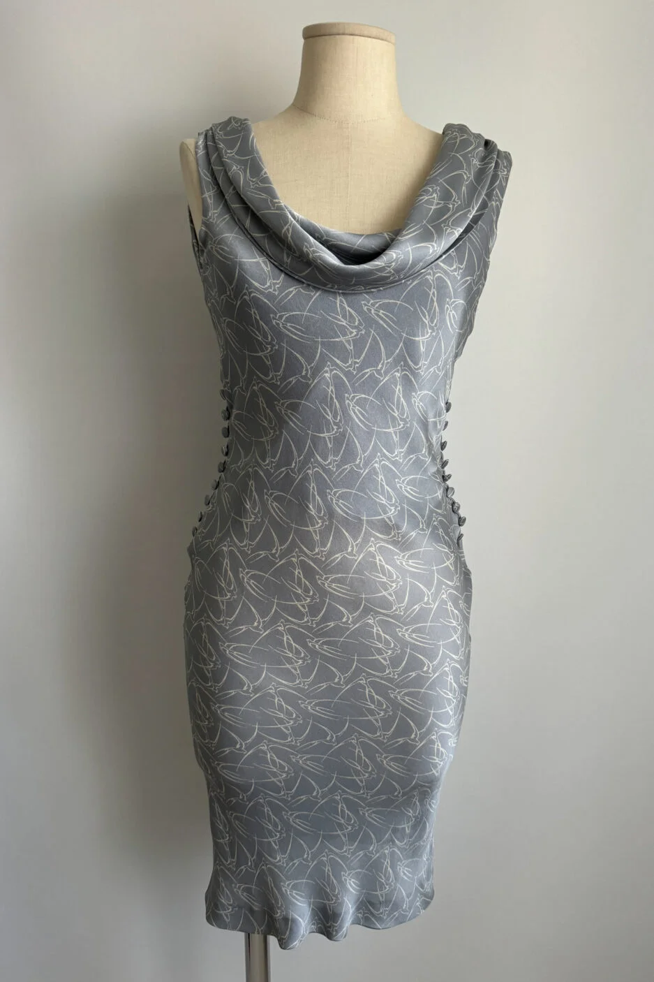 Sexy Grey Sheath Straps Print Floral Satin Short Homecoming Dress Outfits SH5147