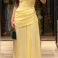 Pretty A Line Straps Chiffon Prom Dress Evening Dress SH8334