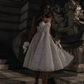 Shiny A Line Sweetheart Neck Corset Sequin Prom Dress Evening Dress SH2218