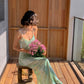 Shiny Sheath Spaghetti Strap Green Sequin Open Back Party Dress Evening Dress SH2877
