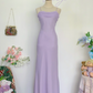 Vintage Black Simple Mermaid Spaghetti Strap Chiffon Satin Prom Dress Outfits SH4955