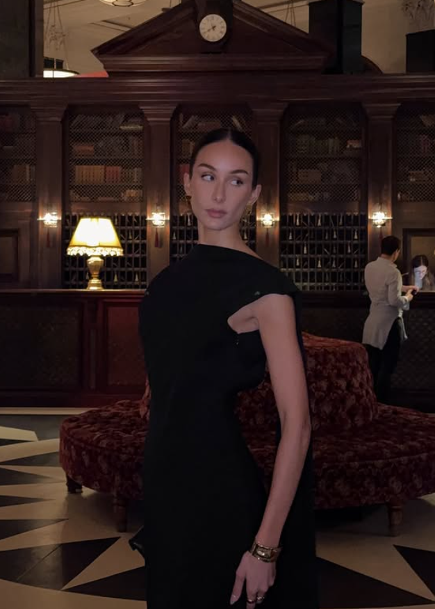 Black Elegant A Line Satin Open Back Long Evening Dress Prom Dress SH4827