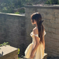 Cute A Line Off the Shoulder Ivory Satin Short Homecoming Dress Birthday Dress SH3025