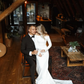 Classic Mermaid Long Sleeve White Satin Long Train Wedding Dress SH6024