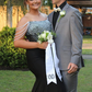 Glamorous Mermaid Off the Shoulder Beaded Black Satin Long Prom Dress Evening Dress SH7225