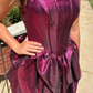 Shiny A Line Strapless Corset Sequin Short Prom Dress Homecoming Dress SH6593