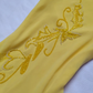 Cute Sheath Spaghetti Strap Beaded Yellow Ruffle Chiffon Prom Dress Graduation Prom Dress SH2569
