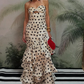 Strapless Polka Dots Dress Fashion Prom Evening Dresses For Women SH2499