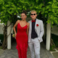 Red Exquisite Beaded Ruffle Flowy Chiffon Formal Party Dress Prom Dress Date Dress SH3532