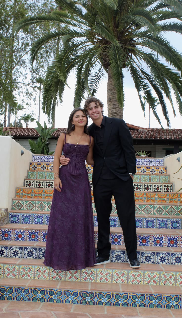 Deep Purple A Line Straps Corset Print Satin Long Prom Dress Date Dress SH7003