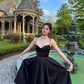 Princess Light Pink A Line Spaghetti Strap Satin Prom Dress Evening Dress SH3763