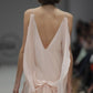 Simple Light Pink A Line Spaghetti Strap Chiffon Long Prom Dress Graduation Prom Dress SH2646