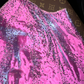 Vintage Mermaid One Shoulder Beaded Pink Satin Long Prom Dress Evening Dress SH3079