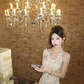 Exquisite Gorgeous A Line Halter Rhinestone Tulle Prom Dress Evening Dress Formal Gown SH3929