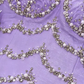 Stunning Lilac A Line Strapless Layered Beaded Chiffon Long Prom Dress SH5340